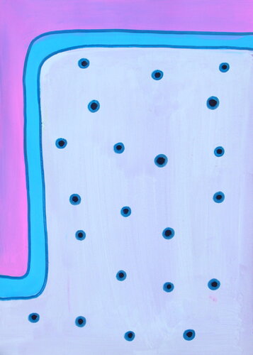 776. Intuitive Subconscious: Stillness and Sacred Structure di Veera Zukova, Pittura in vendita su Singulart