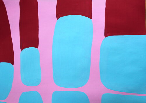 776. Intuitive Subconscious: Reflections of Illusions di Veera Zukova, Pittura in vendita su Singulart