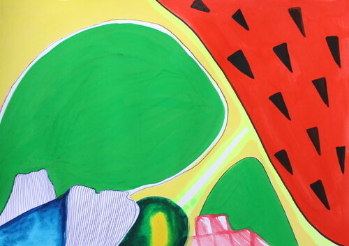 785. Watermelon von Veera Zukova, Malerei kaufen auf Singulart