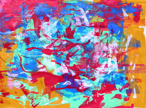 725. French Kiss by Veera Zukova, Painting for Sale on Singulart