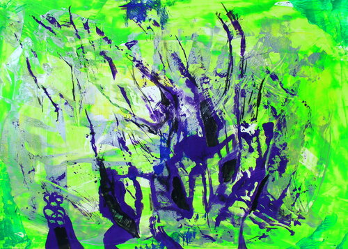741. Sans aucun doute son préferé by Veera Zukova, 絵画 for Sale on Singulart