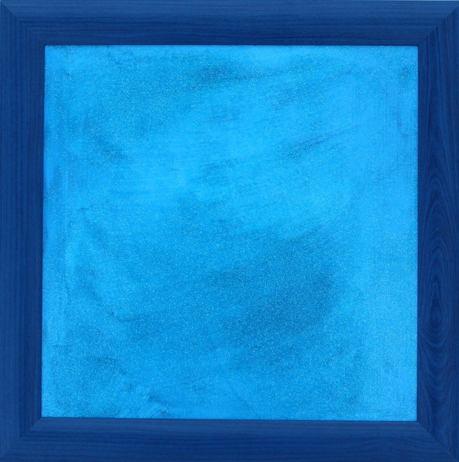351.Night Sky in Lapland: Serene Abstract Reflection Veera Zukova Dipinto originale in vendita