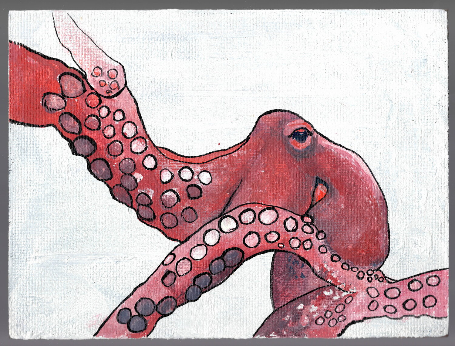 400. Octopus: Graceful Fluidity in Abstract" Veera Zukova