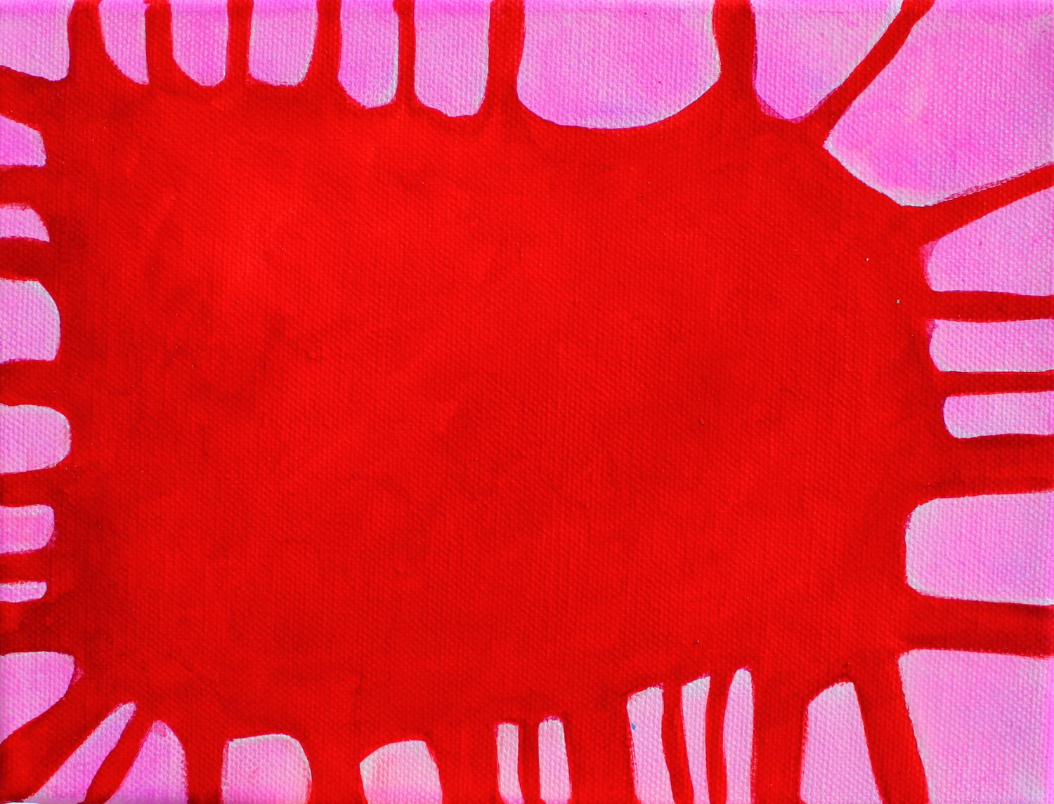 256. Red tiger jumping high Veera Zukova
