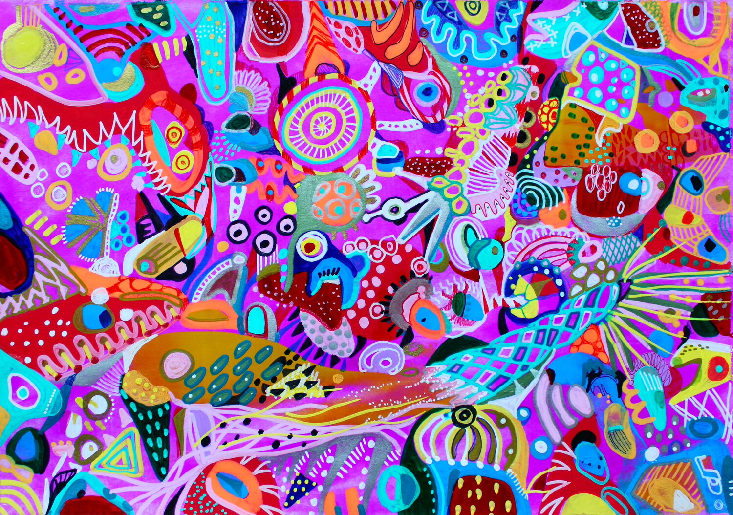 484. Artistic colorful ecstasy Veera Zukova