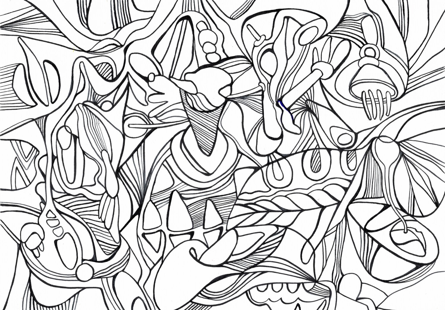 180. Black watercolor Veera Zukova