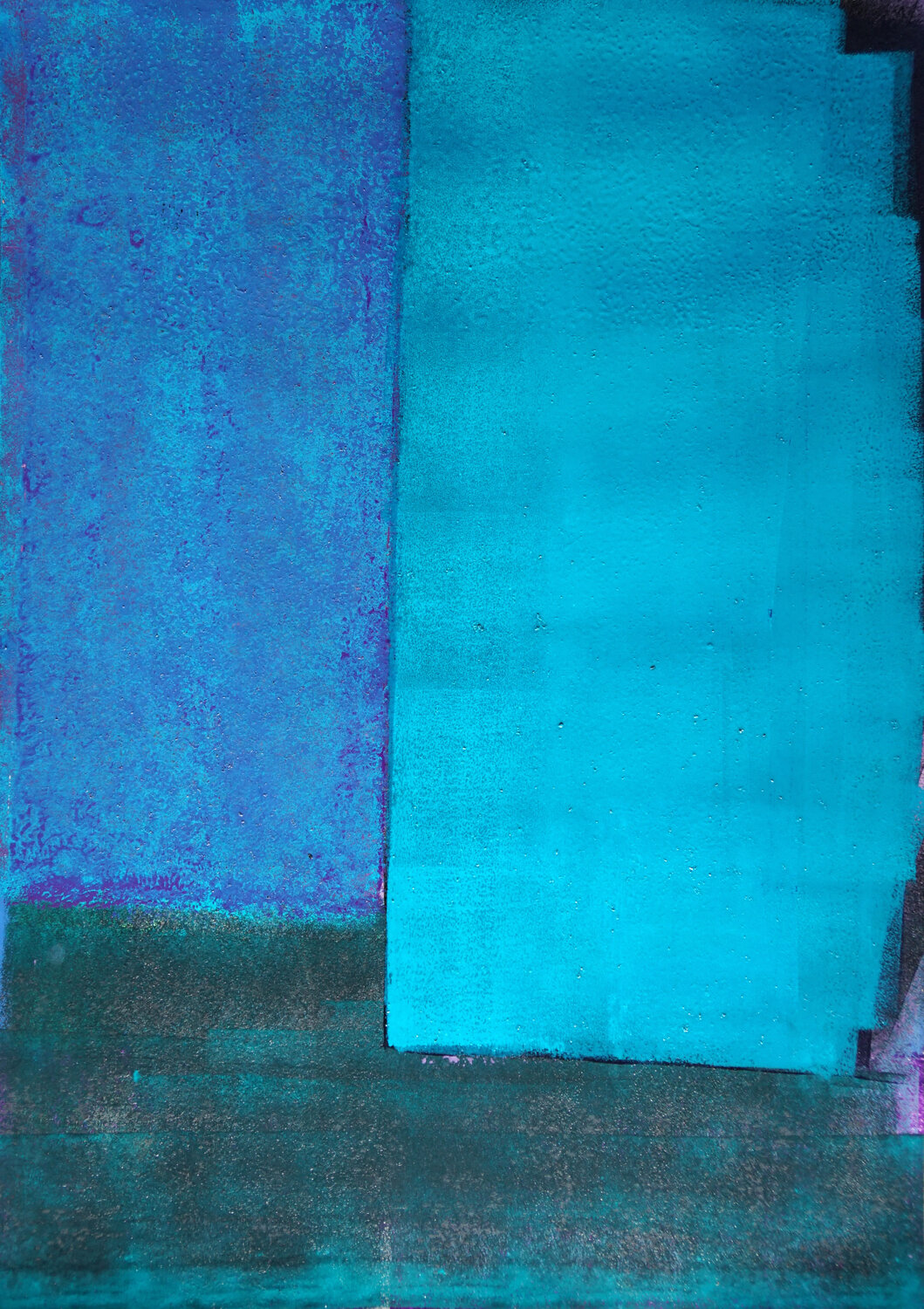 Farbfeld Blau Ralf Bittner