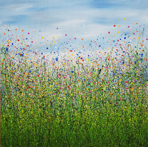 Stepping Into Spring van Lucy Moore, Schilderij te koop op Singulart