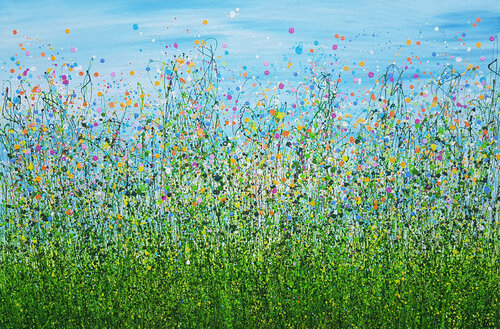In The Summer Time di Lucy Moore, Pittura in vendita su Singulart