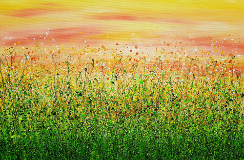 Tequila Sunrise van Lucy Moore, Schilderij te koop op Singulart