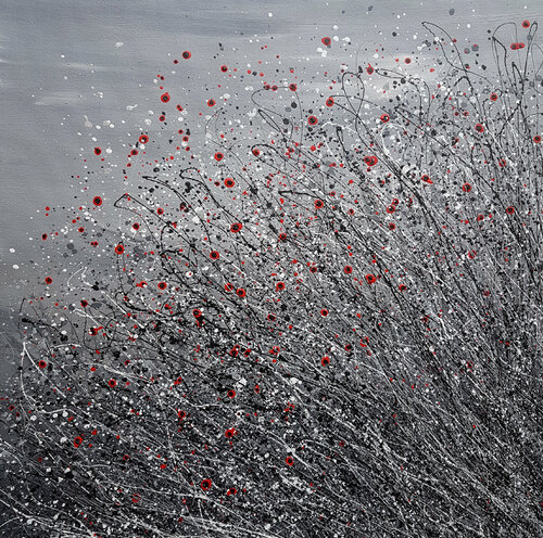 From The Darkness There Is Light #3 van Lucy Moore, Schilderij te koop op Singulart