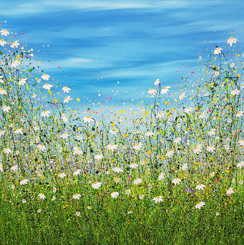 Dance Among The Daisies #2 van Lucy Moore, Schilderij te koop op Singulart