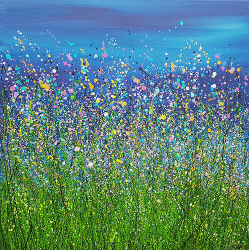 Dancing In The Dark #4 van Lucy Moore, Schilderij te koop op Singulart
