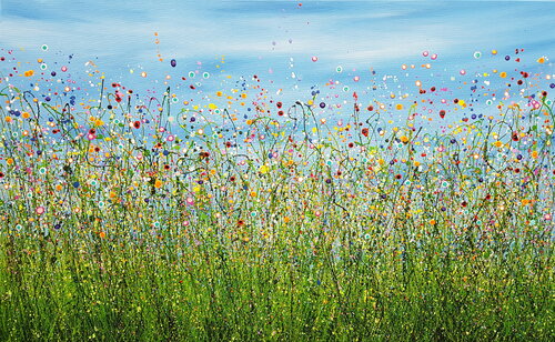 Beautiful Chaos #4 di Lucy Moore, Pittura in vendita su Singulart