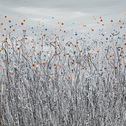 Monochrome Serenity van Lucy Moore, Schilderij te koop op Singulart
