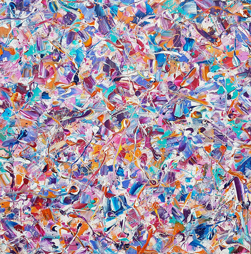 Abstract Synapses - What Does It Mean ? di Lucy Moore, Pittura in vendita su Singulart