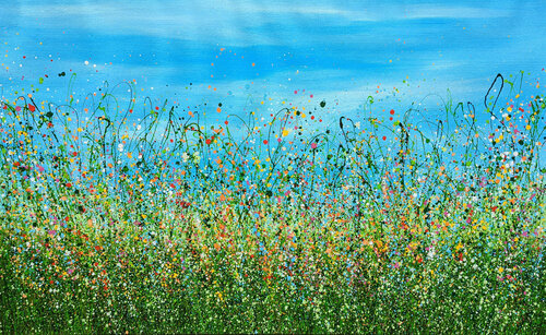 Step Into Serenity van Lucy Moore, Schilderij te koop op Singulart