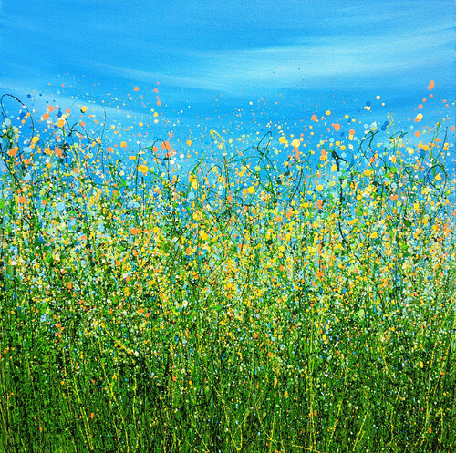 Sunny Side Up #2 van Lucy Moore, Schilderij te koop op Singulart