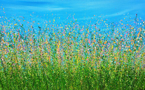 Springs On The Horizon #3 van Lucy Moore, Schilderij te koop op Singulart