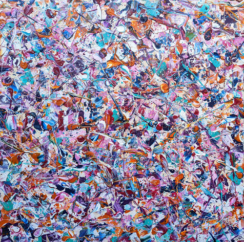Abstract Synapses - What Does It Mean ? #2 van Lucy Moore, Schilderij te koop op Singulart