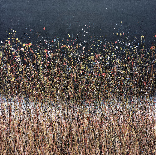 Rose Gold Rush #4 di Lucy Moore, Pittura in vendita su Singulart