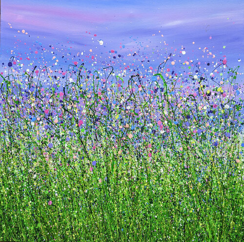 Wrapped Up In A Daydream #14 van Lucy Moore, Schilderij te koop op Singulart