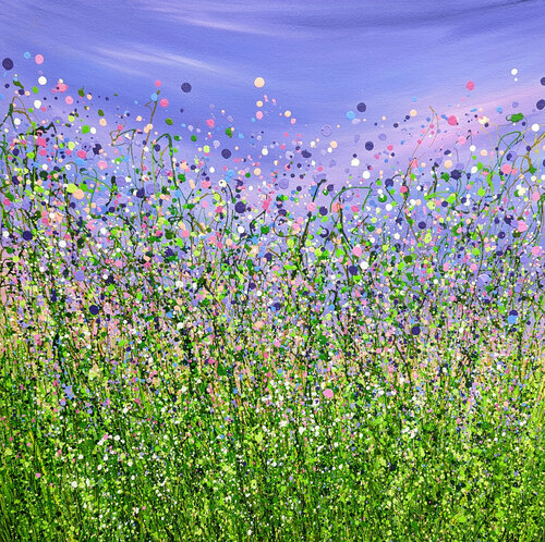 Wrapped Up In A Daydream #17 di Lucy Moore, Pittura in vendita su Singulart