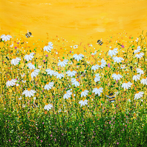 Bee utiful Sunny Delight #34 di Lucy Moore, Pittura in vendita su Singulart