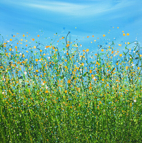 Sunny Side Up #4 di Lucy Moore, Pittura in vendita su Singulart