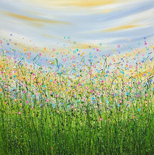 Summer Sprinkles by Lucy Moore, 회화 for Sale on Singulart