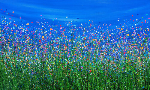 Wild Vintage Summer #11 di Lucy Moore, Pittura in vendita su Singulart