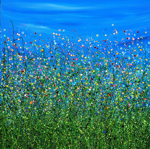 Meadow Radiance #2 di Lucy Moore, Pittura in vendita su Singulart