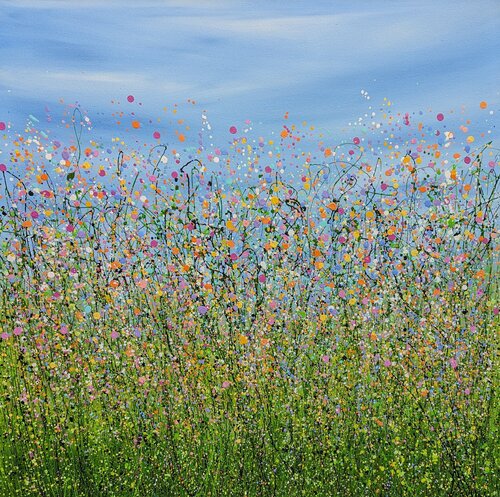 It's Such A Perfect Day di Lucy Moore, Pittura in vendita su Singulart