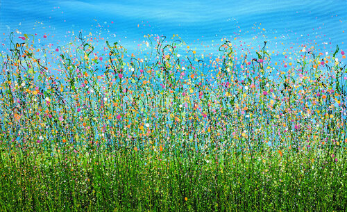 Springs On The Horizon #4 di Lucy Moore, Pittura in vendita su Singulart