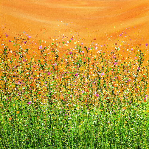 Tangerine Dream #9 di Lucy Moore, Pittura in vendita su Singulart