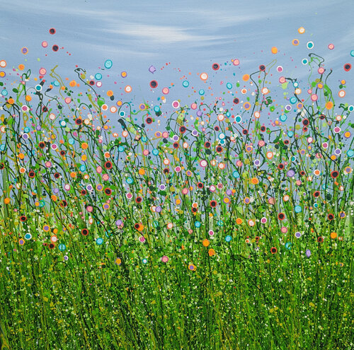 Chaotic Beauty #2 di Lucy Moore, Pittura in vendita su Singulart