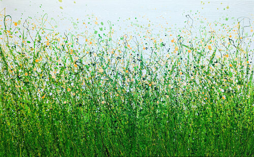 Serenity Meadow #3 di Lucy Moore, Pittura in vendita su Singulart