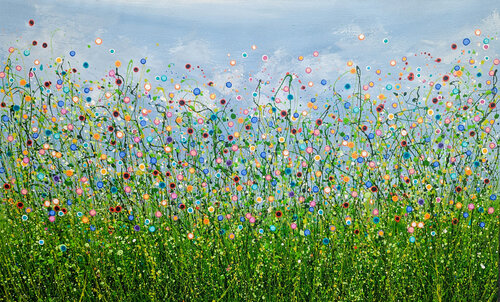 Chaotic Beauty #3 di Lucy Moore, Pittura in vendita su Singulart