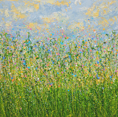 Pastel Spring Dreams #2 di Lucy Moore, Pittura in vendita su Singulart
