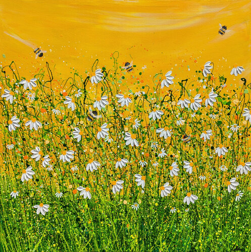 Bee utiful Sunny Delight #8 di Lucy Moore, Pittura in vendita su Singulart