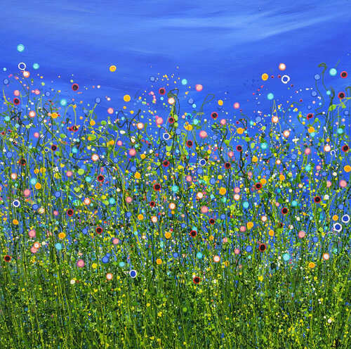 Meadow Radiance #3 di Lucy Moore, Pittura in vendita su Singulart