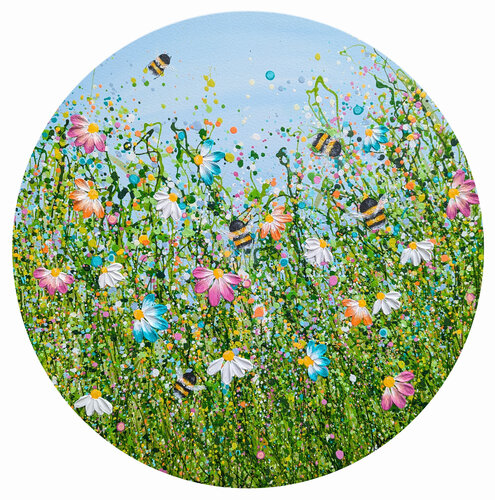 All That Is Bee utiful di Lucy Moore, Pittura in vendita su Singulart