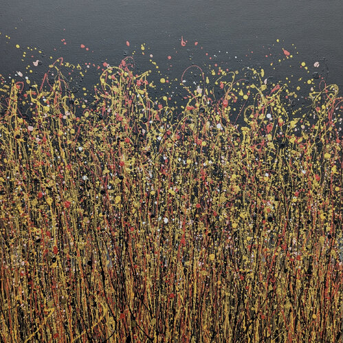 Rose Gold Spectra di Lucy Moore, Pittura in vendita su Singulart
