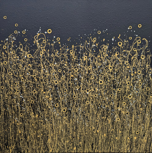 Golden Symphony di Lucy Moore, Pittura in vendita su Singulart