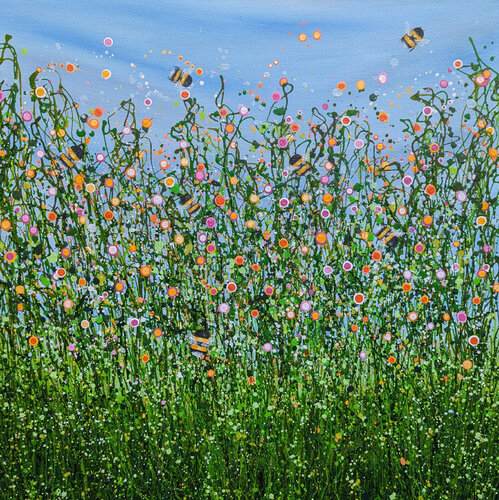 Beyond The Bee utiful #3 di Lucy Moore, Pittura in vendita su Singulart