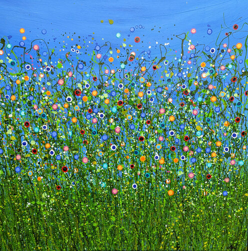 Meadow Radiance #3 di Lucy Moore, Pittura in vendita su Singulart
