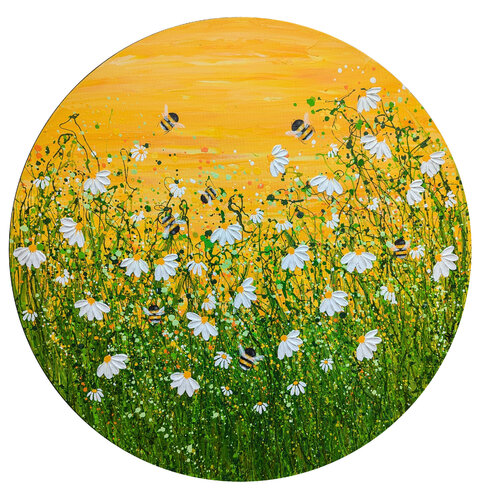 Bee utiful Sunny Delight #14 di Lucy Moore, Pittura in vendita su Singulart