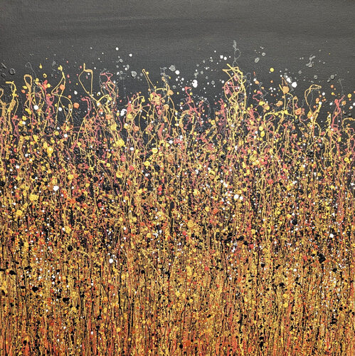 Rose Gold Radiance di Lucy Moore, Pittura in vendita su Singulart