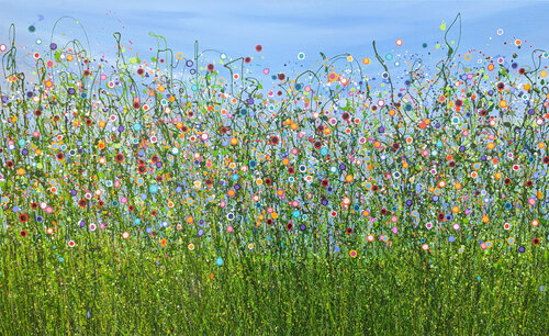 A Symphony Of Colour #2 di Lucy Moore, Pittura in vendita su Singulart