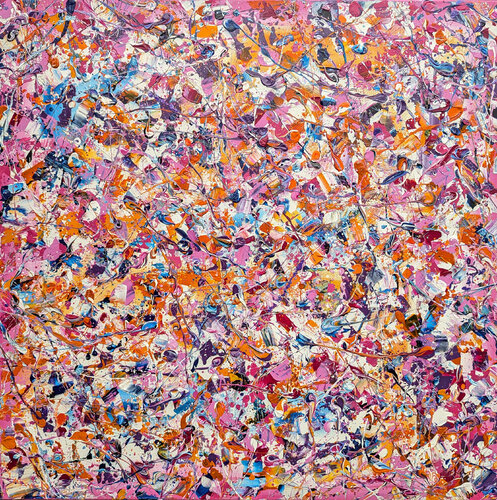 Abstract Synapses - You Can Find Your Own Way #2 di Lucy Moore, Pittura in vendita su Singulart